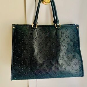Large leather bag